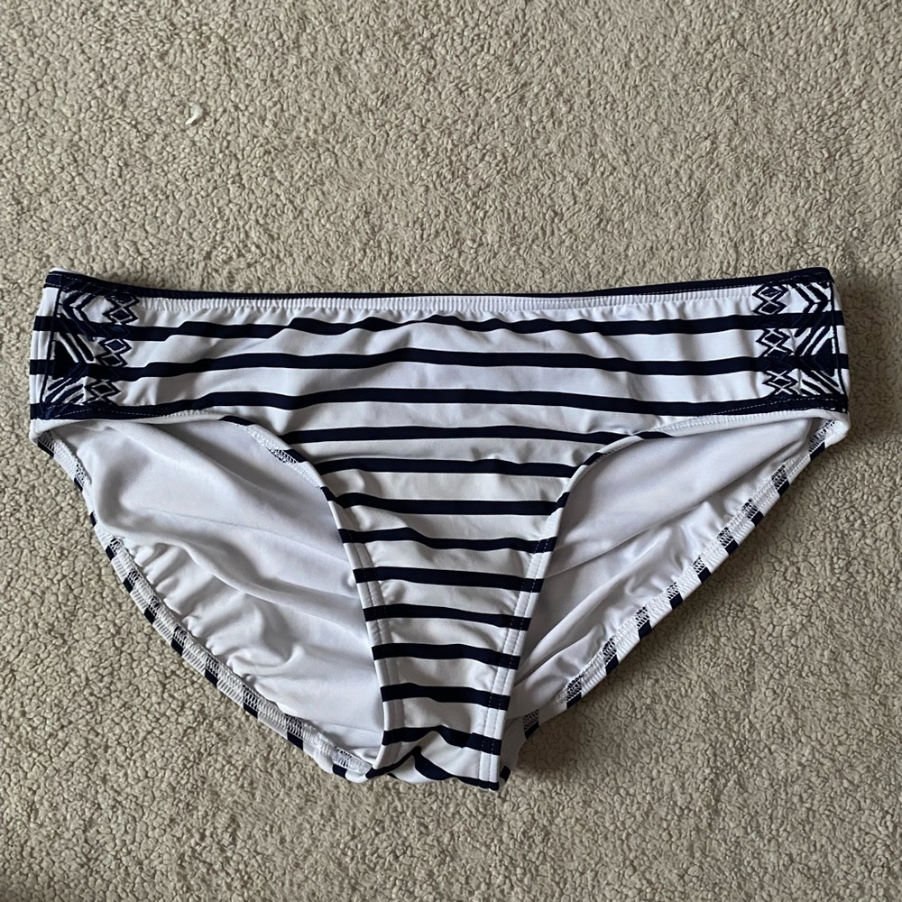 Striped Women's Swim Bottom